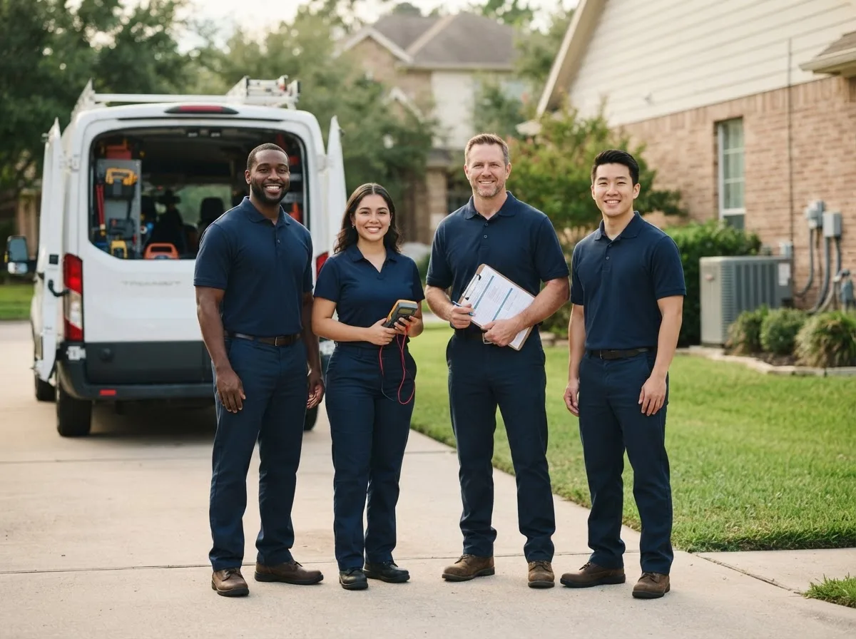 Certified HVAC technician near Buffalo, TX